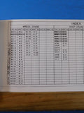 Chesapeake & Ohio Railway Locomotive Crane Diagram book C&O Stapled REPRINT Over