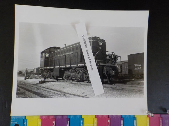 Photo TP MP Terminal Locomotive #4 8 X 10 B&W