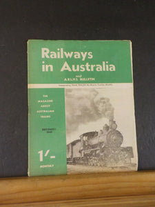 Railways in Australia & ARLHS Bulletin 1949 December Vol 2 No 12
