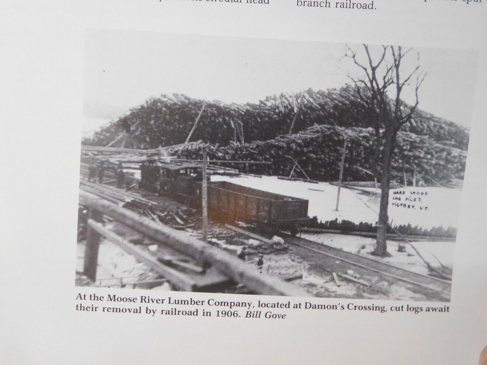 Victory Branch Railroad of Vermont by Gordon E Hopper – RailroadTreasures