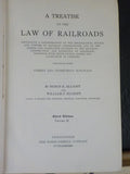 Elliott on Railroads Volume 2 Third edition Includes street & Interurban Rys HC