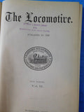 Locomotive, The Bound Volume  1881 Magazine 12 issues Volume 2