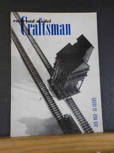 Railroad Model Craftsman Magazine 1951 January RMC Peddeler of local freight Pre