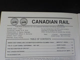 Canadian Rail #423 1991 July-August Mining and Tunnelling Locomotives
