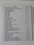 Paducahbilt Loco electric schematic Road # GMTX 499 Loco wiring running list