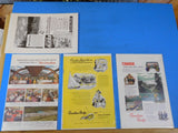 Ads Canadian Pacific Railroad Lot #5 Advertisements from various magazines