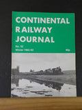 Continental Railway Journal #52 Winter 1982/ 1983 Steam in Burma - 1982
