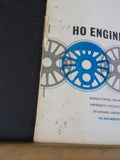 HO Engine Manual Instructions, drawings and parts for 5 different steam engines