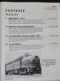 Diesel Era Magazine 2000 November December Early EMC EMD PAssenger Diesels GO40-