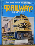Railway Quarterly Vol 6 No 4 Winter 1982 Five Mega Railroads Amtrak Via Short li