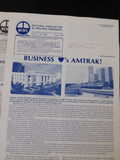 News from the National Association of Railroad Passengers 1981 COMPLETE YEAR Lot