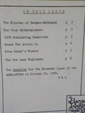 Bergen-Rockland Chapter NRHS The Newsletter Lot of 8:1978-1981 various issues