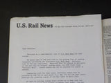 US Rail News 1983 April Complimentary Copy News & Marketplace for the Railroad I