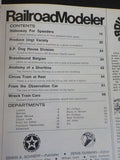 Railroad Modeler 1973 November V 3 #11 Wreck train equipment Circus Train