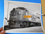 PHOTO SOO Line Locomotive #204A Schiller Park Illinois F3 1972 8x10