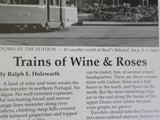 International Railway Traveler No 49 1992 May June Trains of wine & rroses