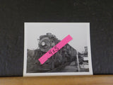 Photo Boston & Maine Locomotive #2649 B&M 4X5 Black & White Woodsville NH 1947