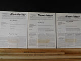 Boston and Maine Historical Society Newsletter 1985  12 issues