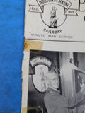 Boston & Maine Railroad Employee Magazine 1955 September October 64th Budd car a