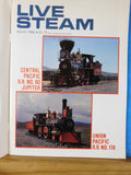 Live Steam Magazine 1980 March Central Pacific #60 Jupiter UP #119 Machining whe