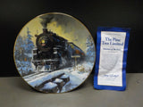 Plate Romance of the Rails Plate Collection The Pine Tree Limited Tutwiler