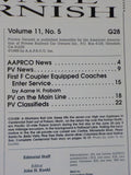 Private Varnish Issue 28 1989 Sept Oct magazine of privately owned railroad cars