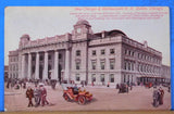Postcard New Chicago & Northwestern RR Station Chicago Postmarked 1911