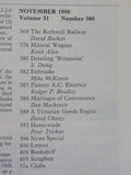Railway Modeller 1980 November V31 #360 Rothwell Railway Mineral Wagons