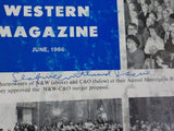 Norfolk and Western Magazine 1966 June Employee  Shareowners of N&W and C&O