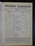 Miniature Railroading 1940 October Vol 3 #4 Magazine HO Cattle car Simplified pu