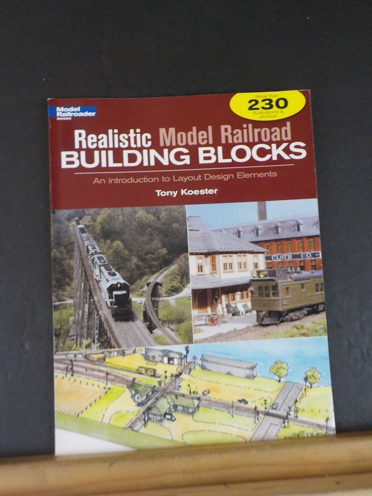 Realistic Model Railroad Building Blocks by Tony Koester Soft Cover 23 ...