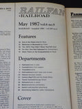 Railfan & Railroad Magazine Complete Year 1987 Complete Year  8 issues