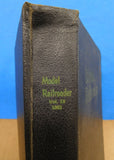 Model Railroader Magazine Bound Volume 19 January-December 1952