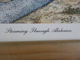 Print Steaming Through Alabama L&N Locomotive #268 Ron Flanary