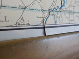 Map Baltimore & Ohio Railroad System 1951 August