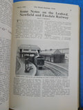 Model Railway News Bound Volume 12 1936 Jan- Dec Clockwork, steam and electric