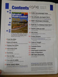 Model Railroader Magazine 2006 March Realistic grass, rocks, roads Pike size