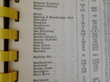 British Rail Regions Identified in Colour / Atlas and Gazetteer an Ian Allan pub