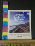 Map Amtrak California Rail Map 1999 June 26 x 34