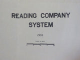 Map Reading Company System 1951 Folded fragile