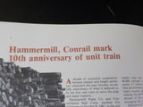 Conrail Update #24 Coal Furniture rate reductions Hammermill, Conrail mark 10th