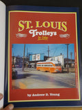 St. Louis Trolleys In Color by Andrew D. Young Morning Sun Books   w dust jacket
