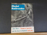 Model Railroader Magazine 1963 March John Allen concept of operation