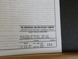 Chesapeake & Ohio Railway Co Side Track record / charts Coal River & Big Coal Su