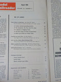 Model Railroader Magazine 1966 August From timber to tidewater JErsey Central G-