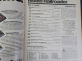Model Railroader Magazine 1987 February ABCs of laying track Scratchbuilding HOn