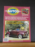 Special Interest Autos #102 1987 December 1951 Packard 300 1940 Ford