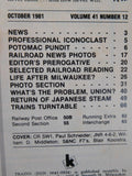 Trains Magazine 1981 October Not a long way from BN, but not BN Every inch of it