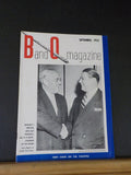 Baltimore & Ohio Employee Magazine 1953 September B&O oward E Simpson TV ads