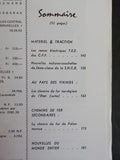 Rail et Traction #73 1961 Juillet-Aout  Railway Documentation Review